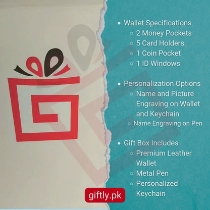 Customize Wallet, Keychain, and Pen with Premium Packaging